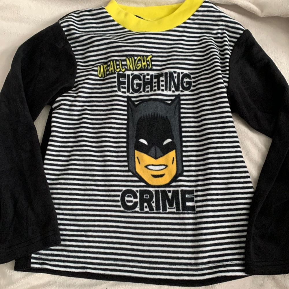 Batman Fleece Pajama Top